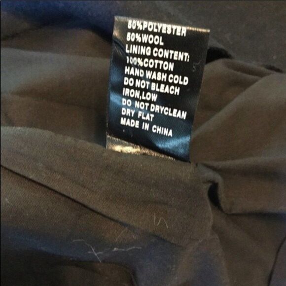 Copy - Oversized Wool Blend Gray Duffel Coat - Picture 7 of 7